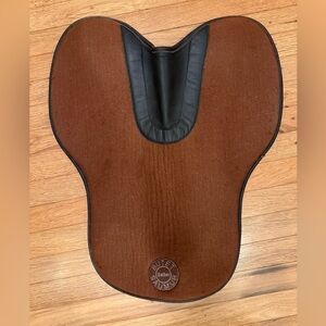 Saddle Pad with Black and Brown Design
